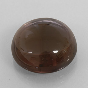 10.96캐럿 천연 스모키 브라운 스모키 쿼츠, 투명한, 14.90 mm, 투명/반투명