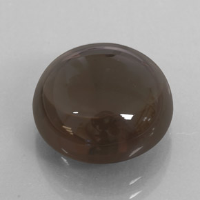 9.00캐럿 천연 스모키 브라운 스모키 쿼츠, 투명한, 13.26 mm, 투명/반투명