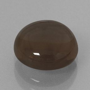 2.66캐럿 천연 스모키 브라운 스모키 쿼츠, 라운드 컷, 9.02 mm, 투명한