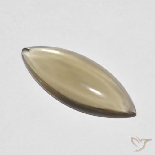 5.65ct 자연스러운 밝은 갈색 스모키 쿼츠, 보석, 투명한