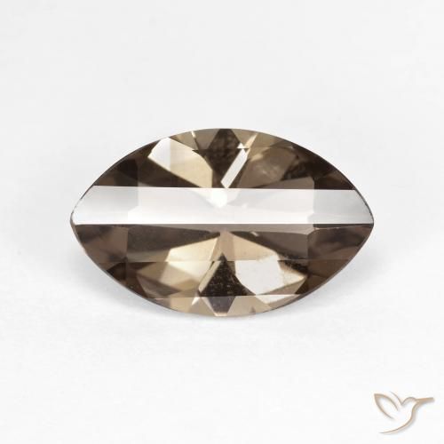 2.89ct 자연스러운 엄버 브라운 스모키 쿼츠, 보석, VVS