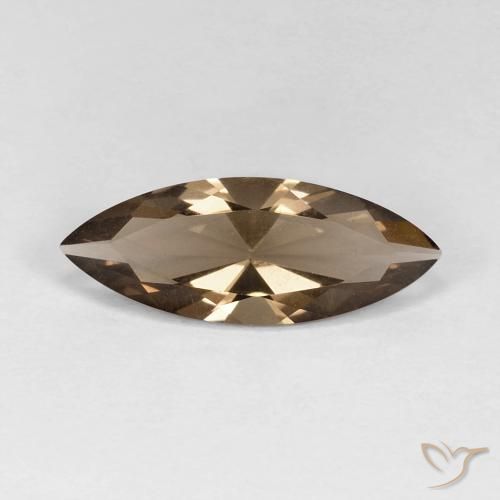 2.79ct 자연스러운 웜 브라운 스모키 쿼츠, 보석, VVS