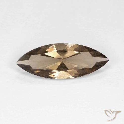 3.05ct 자연스러운 라이트 모카 스모키 쿼츠, 보석, VVS-VS