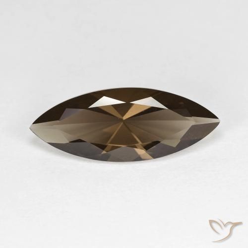 2.94ct 자연스러운 초콜릿 브라운 스모키 쿼츠, 보석, VVS