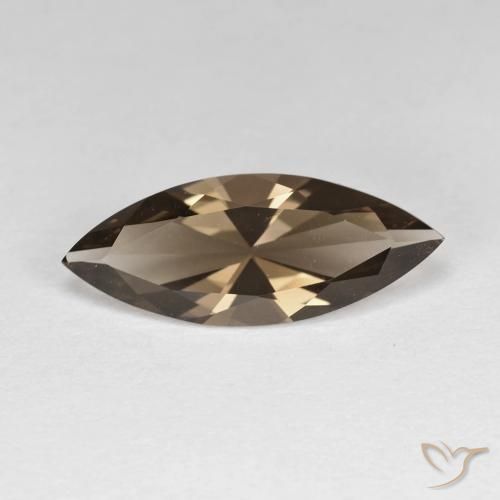 2.52ct 자연스러운 웜 브라운 스모키 쿼츠, 보석, VVS