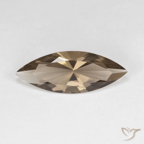 2.57ct 자연스러운 웜 브라운 스모키 쿼츠, 보석, VVS