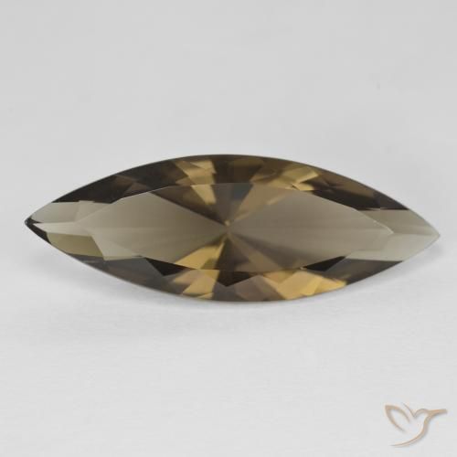 6.22ct 자연스러운 우드 브라운 스모키 쿼츠, 보석, VVS