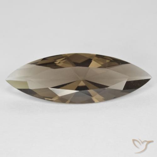 6.36ct 자연스러운 Medium Light-Brown 스모키 쿼츠, 보석, VVS