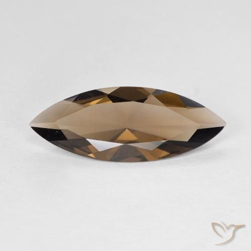 2.34ct 자연스러운 웜 브라운 스모키 쿼츠, 보석, VS
