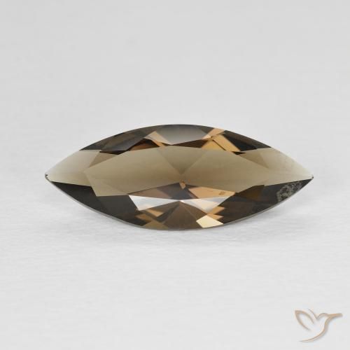2.93ct 자연스러운 웜 브라운 스모키 쿼츠, 보석, VVS