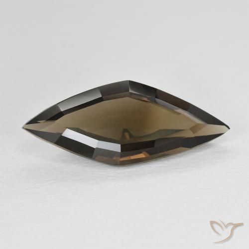 4.99ct 자연스러운 초콜릿 브라운 스모키 쿼츠, 팬시한, VVS