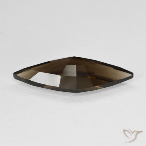 4.99캐럿 천연 초콜릿 브라운 스모키 쿼츠, 팬시한, VVS