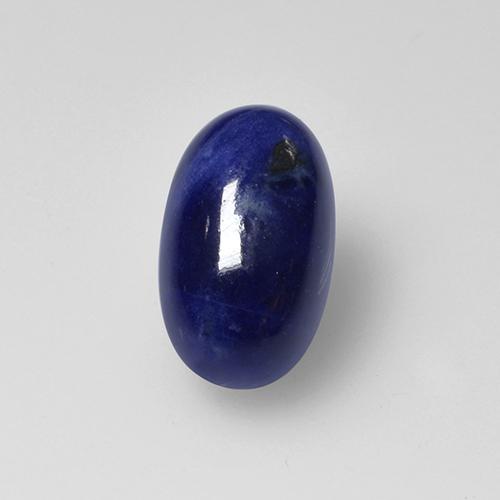 1.20캐럿 천연 멀티컬러 소달라이트, 타원형 컷, 9.3×5.6 mm, 불투명체