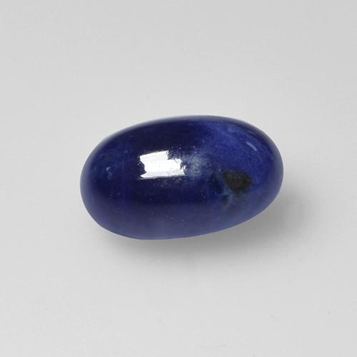 1.20캐럿 천연 멀티컬러 소달라이트, 타원형 컷, 9.3×5.6 mm, 불투명체