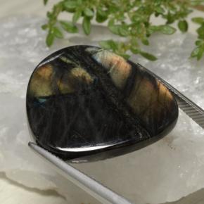 24.99캐럿 천연 다색 스펙트롤라이트, 멋진 모양, 불투명체