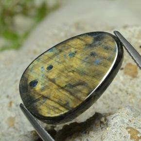 7.78캐럿 천연 다색 스펙트롤라이트, 멋진 모양, 불투명체