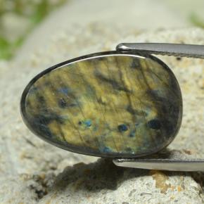 7.78캐럿 천연 다색 스펙트롤라이트, 멋진 모양, 불투명체