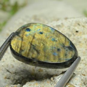 7.78캐럿 천연 다색 스펙트롤라이트, 멋진 모양, 불투명체