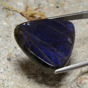 23.11캐럿 천연 멀티컬러 스펙트롤라이트, 트릴리언, 25.2×24.6 mm, 불투명체