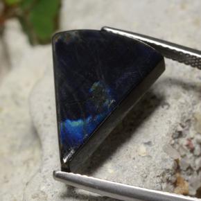7.77캐럿 천연 멀티컬러 스펙트롤라이트, 트릴리언, 19.7×14.5 mm, 불투명체