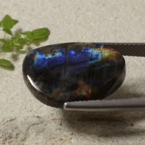 11.14캐럿 천연 다색 스펙트롤라이트, 멋진 모양, 불투명체