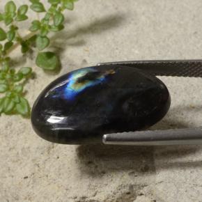 7.95캐럿 천연 멀티컬러 스펙트롤라이트, 멋진 모양, 20×12.9 mm, 투명한