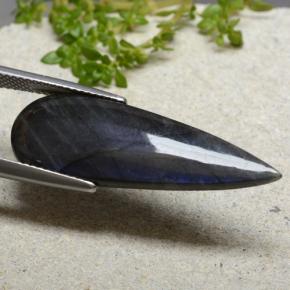 7.41캐럿 천연 다색 스펙트롤라이트, 배 모양, 불투명체