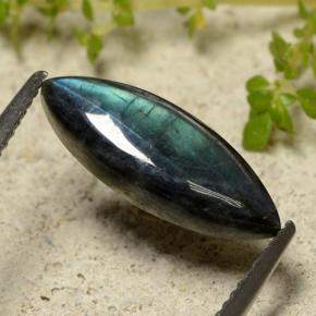 2.27캐럿 천연 멀티컬러 스펙트롤라이트, 마퀴즈, 15.8×6 mm, 불투명체