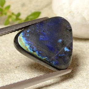 4.19캐럿 천연 멀티컬러 스펙트롤라이트, 트릴리언, 12.7×11.9 mm, 불투명체