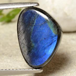 6.88캐럿 천연 다색 스펙트롤라이트, 멋진 모양, 불투명체