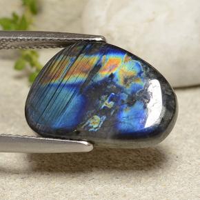 6.97캐럿 천연 다색 스펙트롤라이트, 멋진 모양, 불투명체