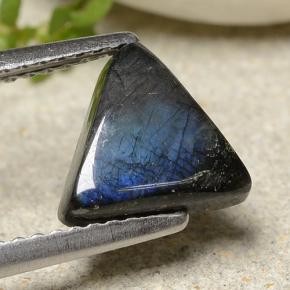 1.57캐럿 천연 멀티컬러 스펙트롤라이트, 트릴리언, 8.7×8.1 mm, 불투명체