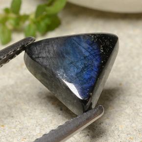 1.57캐럿 천연 멀티컬러 스펙트롤라이트, 트릴리언, 8.7×8.1 mm, 불투명체