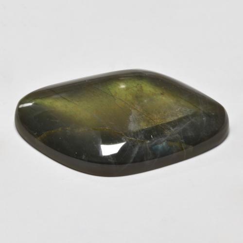 16.28캐럿 천연 멀티컬러 스펙트롤라이트, 멋진 모양, 27.9×17.7 mm, 불투명체