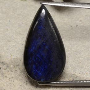 6.53캐럿 천연 다색 스펙트롤라이트, 배 모양, 불투명체