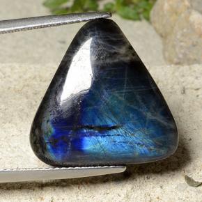 10.62캐럿 천연 멀티컬러 스펙트롤라이트, 트릴리언, 19.7×19.8 mm, 불투명체