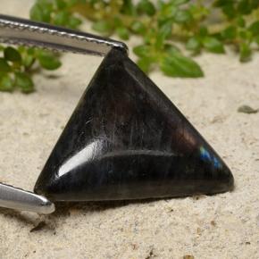 4.11캐럿 천연 멀티컬러 스펙트롤라이트, 트릴리언, 15.3×14.1 mm, 불투명체