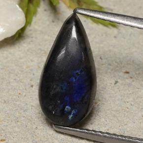 2.30캐럿 천연 다색 스펙트롤라이트, 배 모양, 불투명체