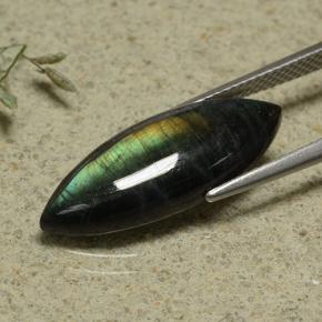 5.78캐럿 천연 다색 스펙트롤라이트, 보석, 불투명체