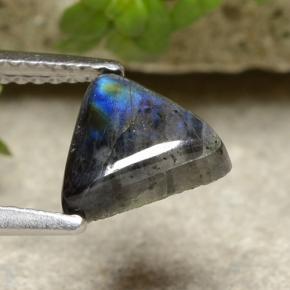 1.29캐럿 천연 다색 스펙트롤라이트, 일조, 불투명체