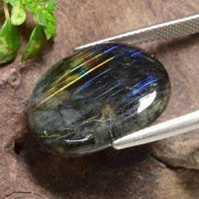 9.95캐럿 천연 다색 스펙트롤라이트, 멋진 모양, 불투명체