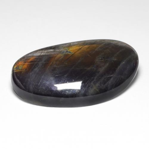 9.95캐럿 천연 멀티컬러 스펙트롤라이트, 멋진 모양, 22.8×12.8 mm, 불투명체