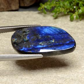 11.70캐럿 천연 멀티컬러 스펙트롤라이트, 멋진 모양, 27.6×14.2 mm, 불투명체