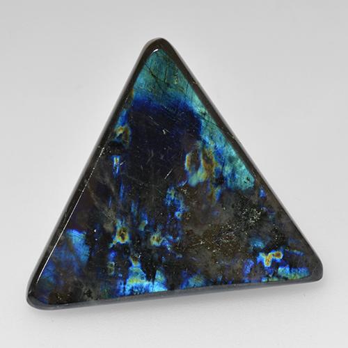 11.70캐럿 천연 멀티컬러 스펙트롤라이트, 트릴리언, 24.2×21.3 mm, 불투명체