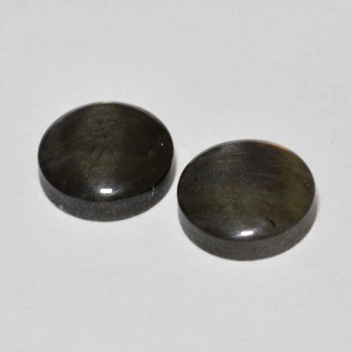 3.00캐럿 천연 멀티컬러 스펙트롤라이트 보석, 라운드 컷, 7.96 mm, 불투명체