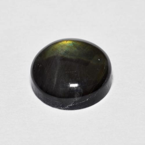 1.83캐럿 천연 멀티컬러 스펙트롤라이트, 라운드 컷, 8.16 mm, 불투명체