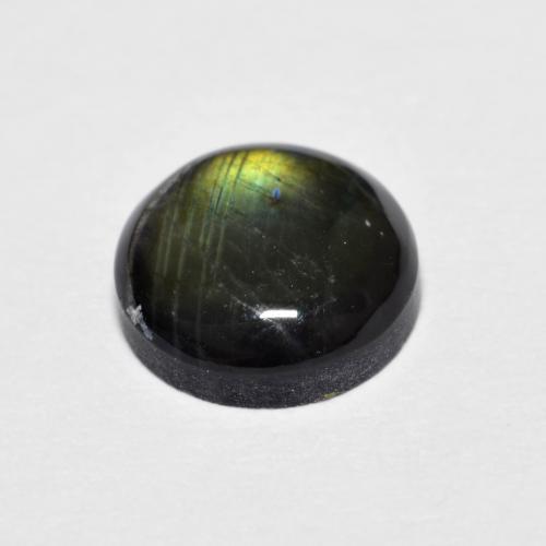 1.72캐럿 천연 멀티컬러 스펙트롤라이트, 라운드 컷, 8.07 mm, 불투명체
