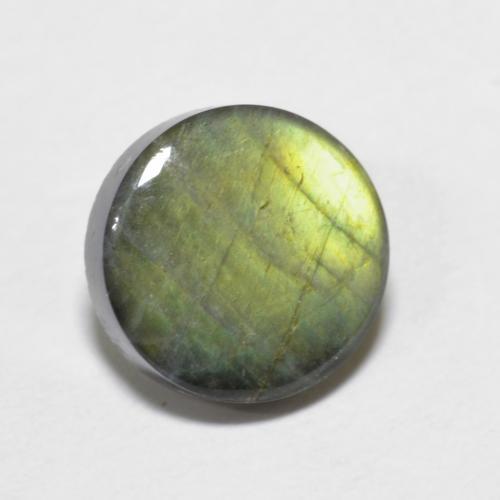 1.44캐럿 천연 멀티컬러 스펙트롤라이트, 라운드 컷, 8.00 mm, 불투명체