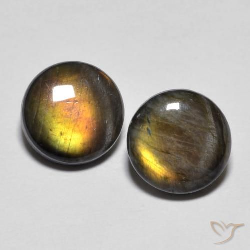 3.77캐럿 천연 멀티컬러 스펙트롤라이트 보석, 라운드 컷, 8.21 mm, 불투명체
