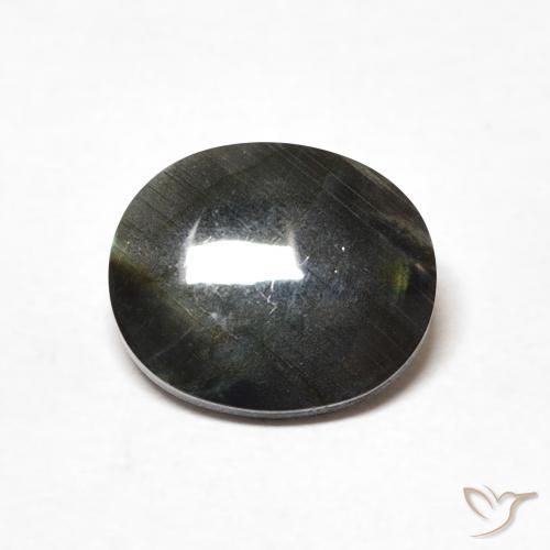 1.72ct 자연스러운 다색 스펙트롤라이트, 타원형, 불투명체
